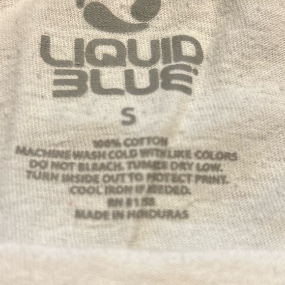 Liquid Blue vintage Pink Floyd baseball Cotton T-Shirt size Small - Picture 3 of 8